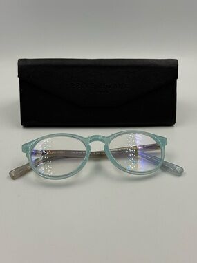 Privé Revaux The Jules Ice Blue Reading Glasses +2.00 Blue Light Blocking